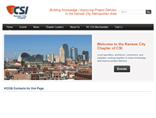 Tablet Screenshot of kccsi.org